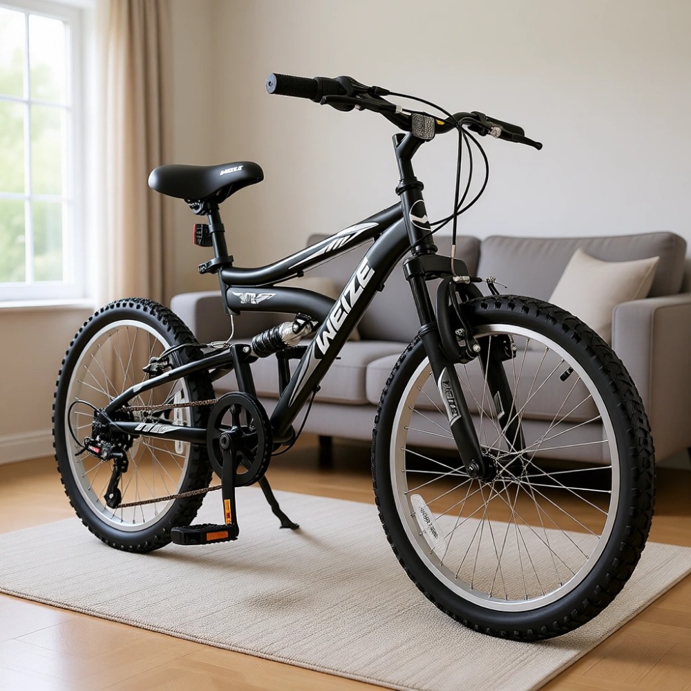 Mountain Biking Youth - Подростковый горный велосипед с двойной подвеской,