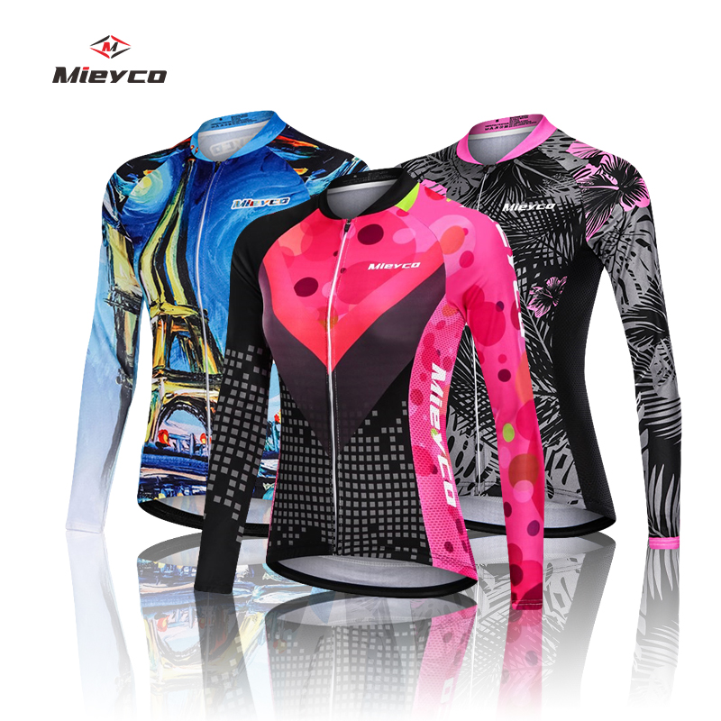 Mountain Biking Outfits Women - Летняя тонкая велосипедная футболка с длинным