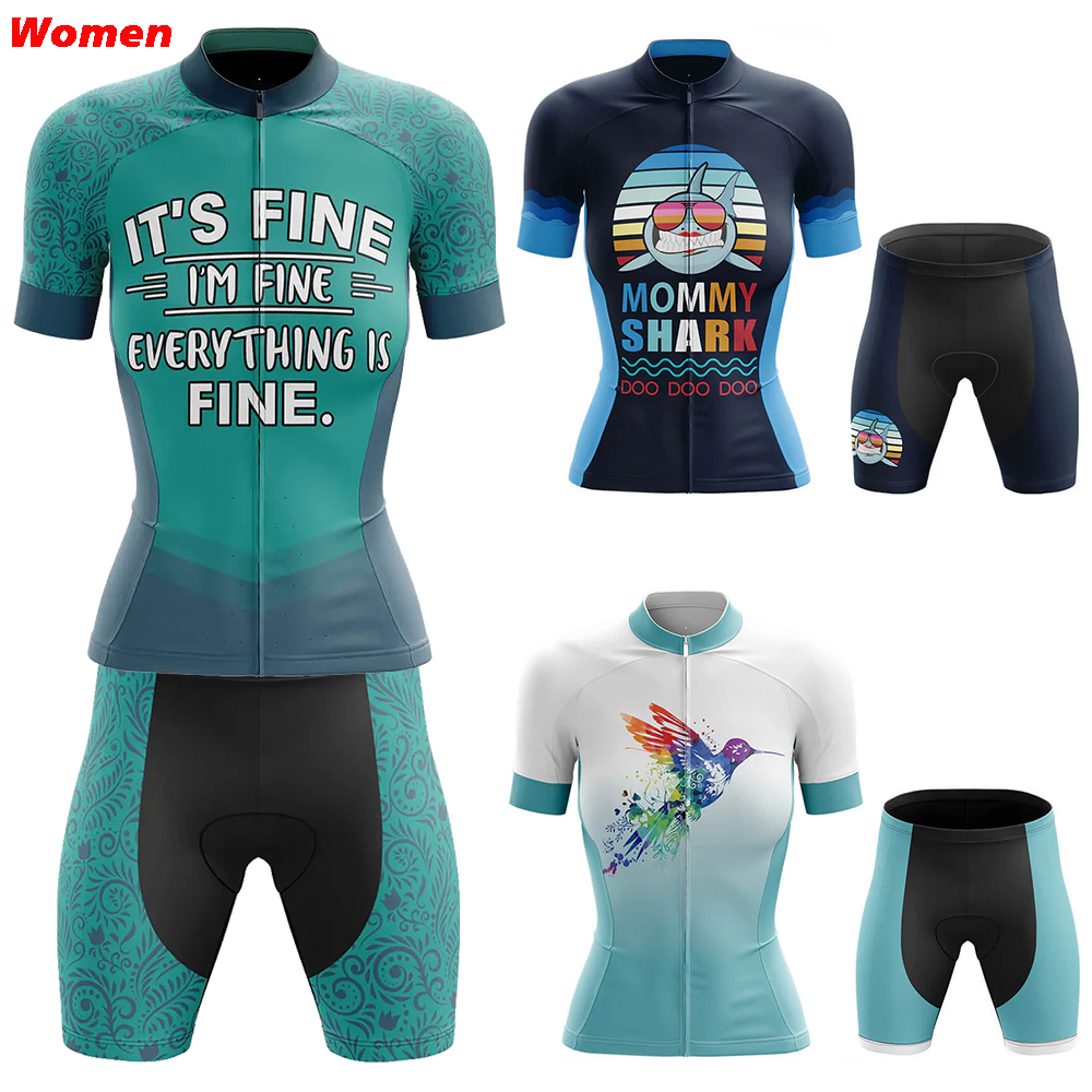 I'm Fine Полиэстер Одежда для  – обзор и цена Mountain Biking Outfits Women